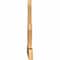 Ekena Millwork Saratoga Timber Gable Bracket, Western Red Cedar, 36"W x 23"H x 1 1/2"D x 3 1/2"F, 15/12 Pitch GBW036X23X0204SAR00SWR - alternate 5